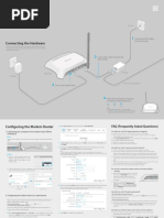 Quick Installation Guide: Connecting The Hardware