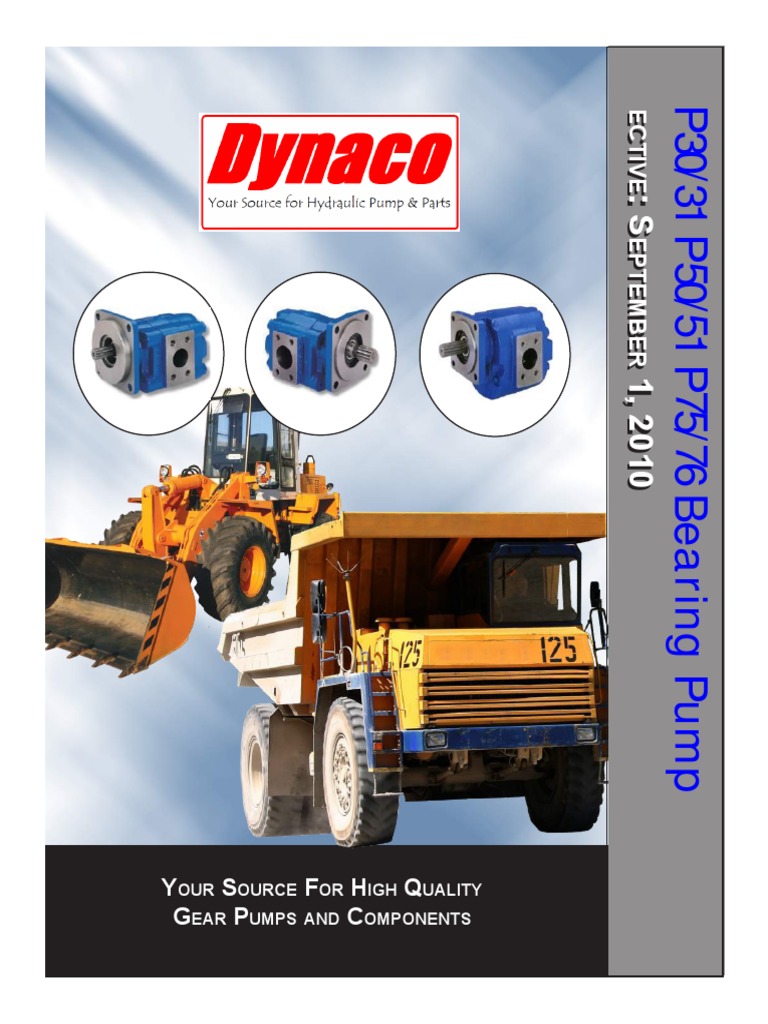 High-Quality Dynaco Gear Pumps & Motors | PDF | Horsepower | Pump