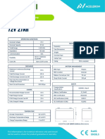 ESSENTIAL - Active 72V 27ah Specsheet V1 PDF