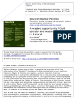 Environmental Politics: To Cite This Article: Anna Davies (2007) A Wasted Opportunity? Civil Society