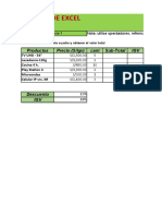 Practicas en - Excel