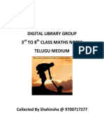 3rd To 8th Class Maths Notes PDF