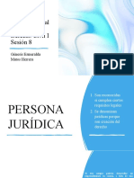 Civil I PERSONA JURÍDICA