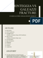 Monteggia Vs Galeazzi Fracture: by Medical Intern Odinakachukwu Edebeatu