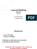 General Medicine: Dr. Farrah Deeba