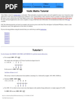 Download Vedic Maths Tutorial - wwwvedicmathsorg by Nitin Jain  SN4881111 doc pdf