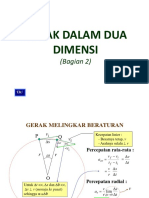 Gerak Dalam Dua Dimensi Ii