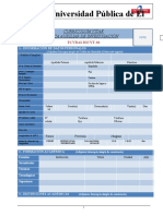 Modelo de Curriculm Vitae - para Auxiliar de Investigacion