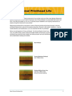 Zebra Printhead Maintenance
