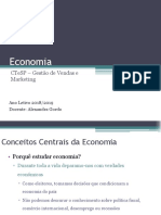 Introdução aos conceitos centrais da economia