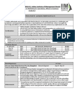 Pushplata - IIM Ranchi - Resume PDF