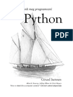 Tanuljunk Meg Programozni Python Nyelven PDF