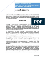 Las TIC en El Ámbito Educativo PDF