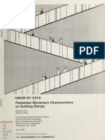 Pedestrian Movement Characteristics On Building Ramps PDF