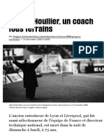 Gérard Houllier, un coach tous terrains - Libération