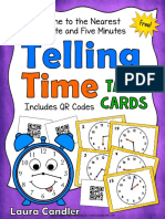 Telling Time Task Cards PDF