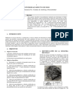 Lab No. 4 Límites de Atterberg y Permeabilidad