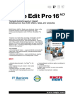 Magix - Movie Edit Pro 16 - Info PDF