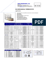 Ranco Mechanical Thermostats: CRN Tecnopart, S.A