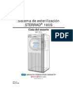 MANUAL USUARIO autoclave de plasma STERRAD 100S