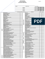 Checklist Equipos - Excavadora PDF