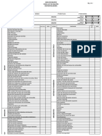 Checklist Equipos - Motoniveladora PDF