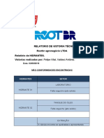 Relatorio de Vistoria Técnica Hidrantes