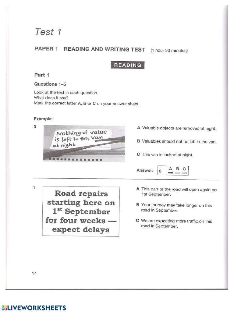 FINAL DEC 10 READING PArt 1 2020 | PDF