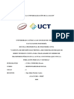 Informe Del Proyecto PDF