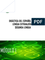 MÓDULO 1. La Adquisición Aprendizaje de Una Lengua Extranjera 2018