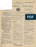 Monitorul Oficial Al României, 67, Nr. 176, 6 Noiembrie 1899 PDF