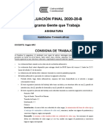 Consigna de Evaluación Final