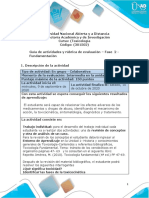 Formato Guia de Actividades y Rúbrica de Evaluación - Fase 2 - Fundamentación PDF