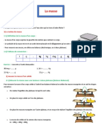 Mesurer La Masse - 1 AC
