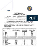 Buletin de Presă 4 Noiembrie