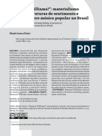 DINIZ, Sheyla C. - Materialismo cultural, estruturas de sentimento e pesquisas sobre música popular no Brasil
