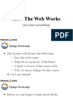 How The Web Works: Let's Learn Something!