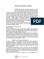 Personalteoria PDF