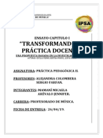 Ensayo practica pedagogica II pdff