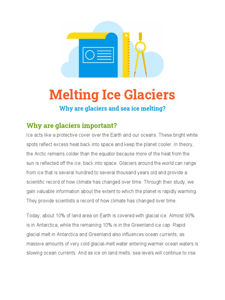 Melting Glaciers: Causes and Effects | PDF