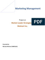 Walmart - Market Leader Strategies