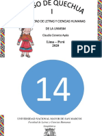 14 Curso de Quechua I 2020 G2 PDF