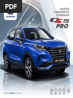 Catalogo Digital Camioneta Changan CS15 PRO
