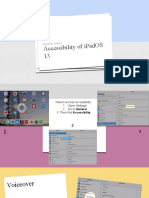 Accessibility On Ipad