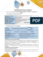 Guìa de Actividades y Rùbrica de Evaluaciòn - Fase 5 - Evaluación Final Por POA PDF