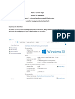 Name Karanvir Singh Student Id A00100720 Assginement 2 Microsoft Windows Network Infrastructure Submitted To Vijay Chandra Rao Ramchetty