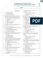 Cuestionario de Cambios en La Funcion Sexual PDF