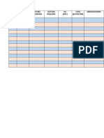 Tabla de Calculo Topografico