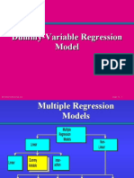 Dummy-Variable Regression Model