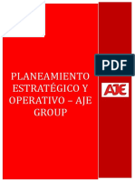 Planeamiento Estratégico y Operativo AJEGROUP